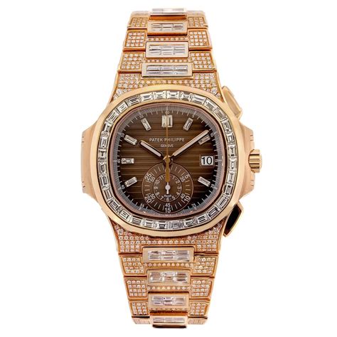 mens diamond patek philippe|Patek Philippe full diamond.